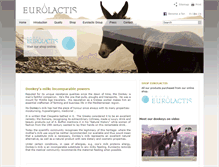 Tablet Screenshot of eurolactis.com